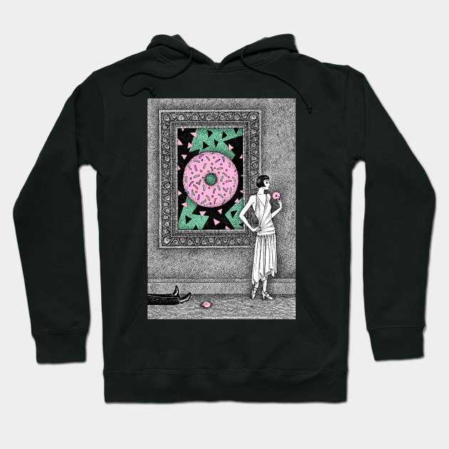 The Deathly Donut Hoodie by Haunted Nonsense